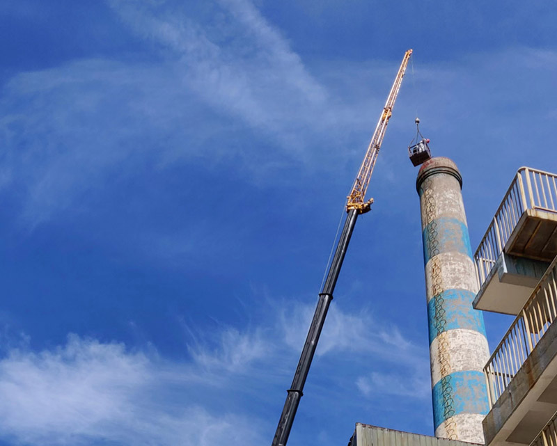 杭州加固-煙囪內(nèi)部加固